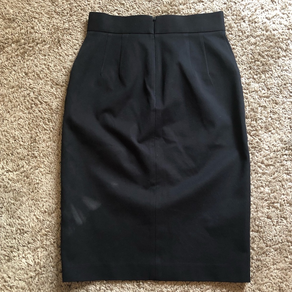 NWOT BANANA REPUBLIC Black Pencil Skirt - Picture 7 of 8